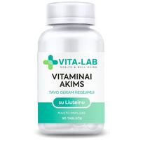 VITA-LAB VITAMINAI AKIMS SU LIUTEINU, 90 tabletės