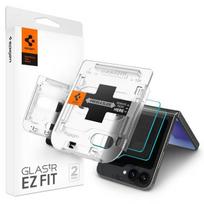 z flip6 - Spigen Glas.TR Sam Z Flip 6 2pcs/2pcs "EZ FIT" AGL07972 tempered glass - 1 nuotrauka