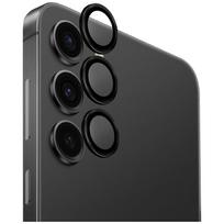 uniq Optix Aluminium Camera Lens Glass for Samsung Galaxy S25 black