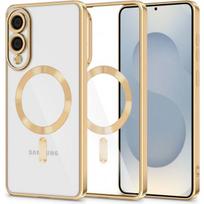 blizgantis deklas - Tech-Protect "Magflex Magsafe Case Galaxy S25 Edge" Shiny Gold - 1 nuotrauka