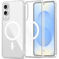 samsung s25 tech protect deklas - Tech-Protect "Flexair Hybrid Magsafe Case Galaxy S25 Edge" Clear - 1 nuotrauka