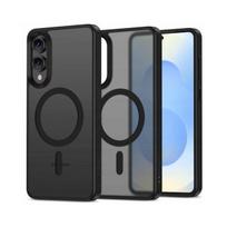 Tech-Protect "MagMat Magsafe Case Galaxy S25 Edge" Matte Black