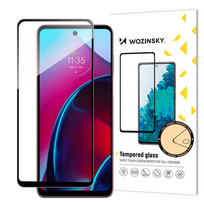 withings vision - Wozinsky Full Glue Tempered Glass Motorola Moto G Stylus 2022 9H Full Screen Tempered Glass with Black Frame - 1 nuotrauka