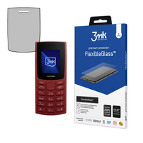 nokia 105 4g 2023 - Hybrid glass 3mk FlexibleGlass for Nokia 105 4G (2023) - 1 nuotrauka