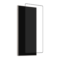 samsung frame remelis - Puro Frame Tempered Glass with Black Frame for Samsung Galaxy S25 Ultra - 1 nuotrauka