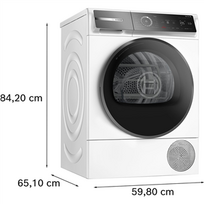 dziovykle 9kg - Bosch WQB246DASN - 4 nuotrauka