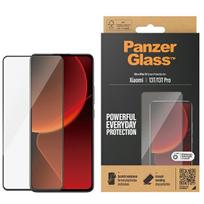 tempered glass xiaomi 13t - PanzerGlass Ultra-Wide Fit Xiaomi 13T / 13T Pro Screen Protection Antibacterial czarny/black 8069 - 1 nuotrauka