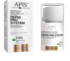 depigment - APIS Depiq Pro System depigmentuojantis naktinis kremas-kaukė su α-arbutinu 1%, 50 ml - 2 nuotrauka