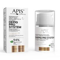 depigment - APIS Depiq Pro System depigmentuojantis naktinis kremas-kaukė su α-arbutinu 1%, 50 ml - 3 nuotrauka