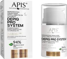 depigment - APIS Depiq Pro System depigmentuojantis naktinis kremas-kaukė su α-arbutinu 1%, 50 ml - 4 nuotrauka