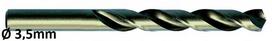 Metalo grąžtas Exact DIN338, metalas, hsse-co5, 3.5 mm