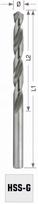 Metalo grąžtas Exact DIN338, metalas, hss-g, 10 mm x 13.3 cm