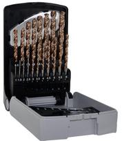 Grąžtų komplektas Tivoly Furius Drill Set, universalus, hss, kvadratas, 1 mm x 10 cm