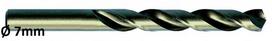 Metalo grąžtas Exact DIN338, metalas, hsse-co5, 7 mm