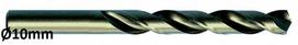 Metalo grąžtas Exact DIN338, metalas, hsse-co5, cilindrinis, 10 mm