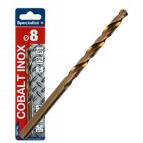 Metalo grąžtas Specialist  Cobalt, metalas/plienui, sraigtinis, tiesus, 8 mm x 11.7 cm