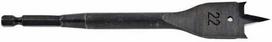 Grąžtas Tivoly Flat Wood Drill, medienai, plunksninis, šešiakampis, 23 mm x 15.8 cm