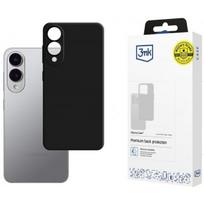 samsung galaxy s25 black - 3MK "Silicone Case Galaxy S25 Edge" Black - 1 nuotrauka