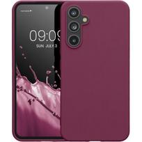 Evelatus "Premium Magnetic Soft Touch Silicone Case Galaxy S25" Maroon
