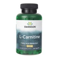 swanson l carnitine - SWANSON L-karnitinas 500 mg, 100 tablečių - 1 nuotrauka