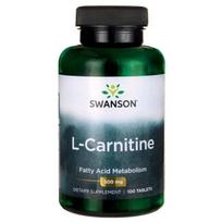 swanson l carnitine - SWANSON L-karnitinas 500 mg, 100 tablečių - 2 nuotrauka