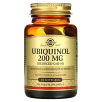 q10 ubiquinol - SOLGAR Ubichinolis Q10 Kaneka 200 mg, 30 kapsulių - 2 nuotrauka