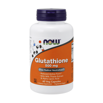glutathione - NOW FOODS Glutationas 500 mg, 60 kapsulių - 4 nuotrauka