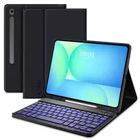 galaxy tab s10 fe plus deklas - Tech-Protect SC Pen + Klaviatūros Dėklas Samsung Galaxy Tab S10 FE+ 13.1 X620 / X626B Juodas (Black) - 2 nuotrauka