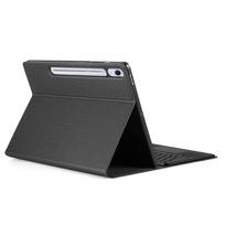 DUX DUCIS TK sulankstomas dėklas su belaide klaviatūra SAMSUNG Tab S10 FE Plus Juodas (Black)