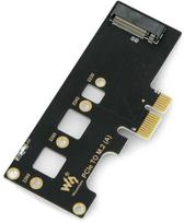 pcie laidas - Waveshare 19091 PCIe į M.2 adapteris (Juodas) - 3 nuotrauka