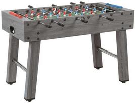 zaidimas futbolas - GARLANDO Stalo futbolas F-2 Pilkas (Grey Oak) - 1 nuotrauka