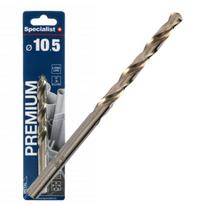 Metalo grąžtas Specialist  Premium, medienai/metalas/plastikas, sraigtinis, cilindrinis, 10.5 mm x 13.3 cm