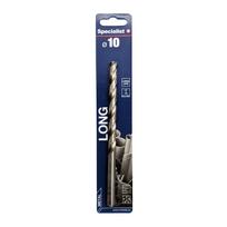 Metalo grąžtas Specialist  Long DIN340, medienai/metalas/plastikas, sraigtinis, tiesus, 10 mm x 17.5 cm