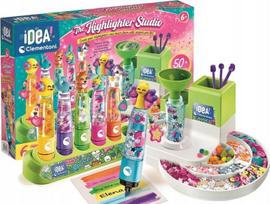 amatu rinkinys - Clementoni Idea Highlighter Lab 18127, įvairių spalvų - 3 nuotrauka