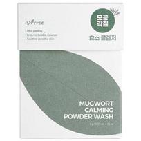 skalbimo milteliai - ISNTREE Mugwort Calming Powder Wash, 25 x 1 g - 2 nuotrauka