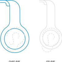 ausines noise cancelling - Bose QuietComfort Blue (Mėlynos) - 5 nuotrauka