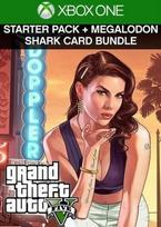 Grand Theft Auto V: Premium Online Edition & Megalodon Shark Card Bundle XBOX ONE raktas