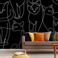 Fototapetas Artgeist Cat Habits, 70 cm x 100 cm