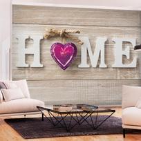 Fototapetas Artgeist Home Heart (Violet) 3XLFT1799SAM, 245 cm x 343 cm