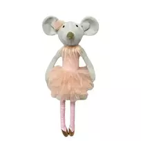 pink mouse - Pliušinis žaislas Tulilo Pola, rožinė (Pink), 38 cm - 3 nuotrauka