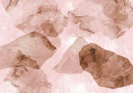 Fototapetas Artgeist Pink Terrazzo - Minimalist Background In Marble Watercolour Pattern, 105 cm x 150 cm