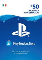 PlayStation Network Card 50 EUR (IT) PSN Key ITALY PS4 raktas