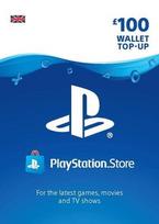 PlayStation Network Card 100 GBP (UK) PSN Key UNITED KINGDOM PS4 raktas