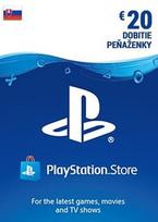 PlayStation Network Card 20 EUR (SK) PSN Key SLOVAKIA PS4 raktas