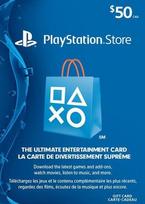 PlayStation Network Card 50 CAD PSN Key CANADA PS4 raktas