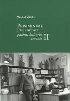vladas zukas - Prisiminimų puslapiai: pažinti kultūros žmonės. 2 knyga - 1 nuotrauka