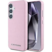 samsung galaxy s25 plus deklas - Karl Lagerfeld "Full Wrapped Elongated Metal Logo MagSafe Galaxy S25 Plus" Pink - 1 nuotrauka