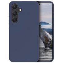 Evelatus "Premium Magnetic Soft Touch Silicone Case Galaxy S25" Dark Blue