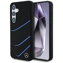 case silicone samsung s25 - Mercedes "Silicone Contrasted Curves MagSafe Galaxy S25" Black - 1 nuotrauka