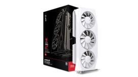 radeon rx 9060 xt 16gb - XFX Radeon RX 9060 XT Mercury OC 16GB GDDR6 Baltas (White) - 3 nuotrauka